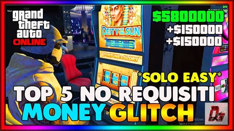 Top Glitch Soldi Infiniti No Requisiti Dopo La Patch Gta Online