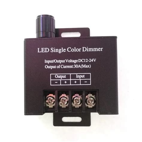 Led Dimmer Dc V V A Light Brightness Adjustable Single Color Led