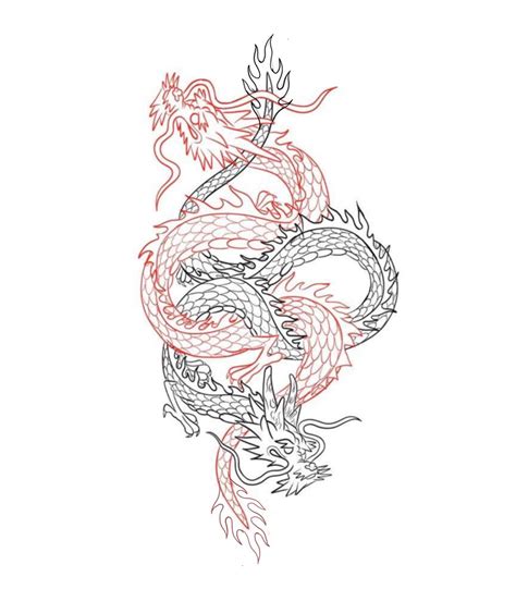 Dragon Tattoo Flash Dragon Tattoo Forearm Dragon Tattoo Stencil