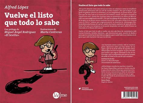 Portada Y Contraportada Del Libro De Curiosidades Vuelve El Listo