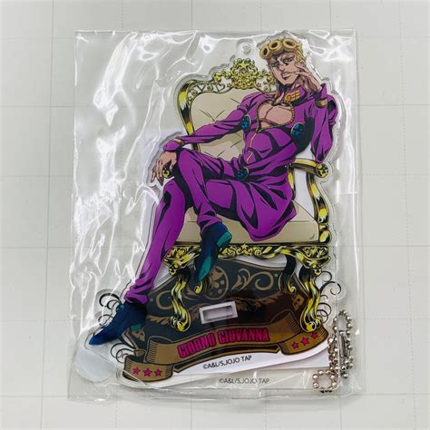 【未使用】新品未開封 ジョジョの奇妙な冒険 Jojo World ジョジョワールド アクリルボールチェーン ジョルノ・ジョバァーナの落札情報