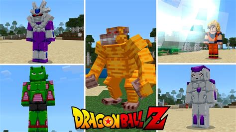 Novo Addon Do Dragon Ball Para Minecraft Pe Mod De Dragon Block