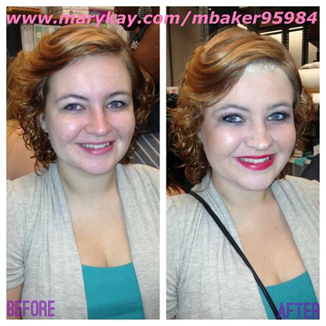 My before & after photos- using Mary Kay Skin Care & Cosmetics on this ...