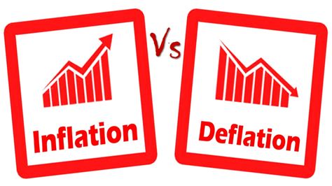 Differences Between Inflation And Deflation Youtube