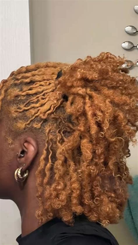 Blonde Locs Niecey Locs In Natural Hair Styles Dreadlock