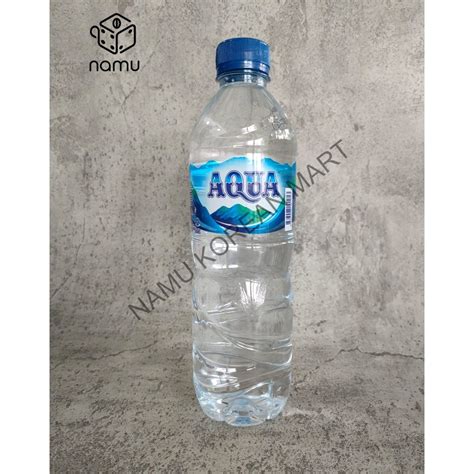 Jual Aqua Botol 600ml Air Mineral Botol Shopee Indonesia