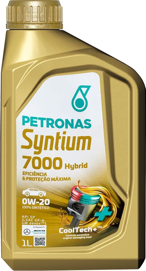 Petronas Syntium 7000 Hybrid 0W20 MSLub Sua Troca de Óleo pela Internet