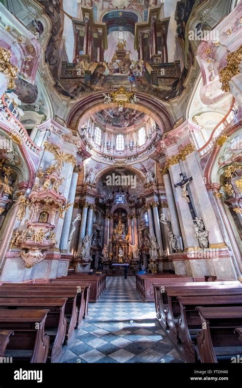 St Nicholas Church Interior Prague Hi Res Stock Photography And Images