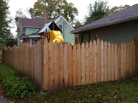 French Gothic Cedar Fence Gallery Phillips Outdoor Services