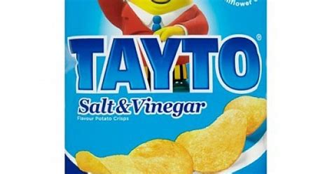 Tayto Salt And Vinegar 50 X 37g Crisps Sweetco Wholesale