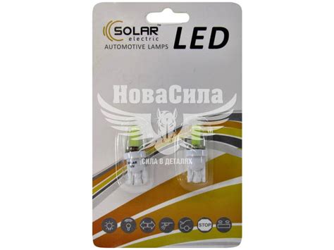 Лампочка без цоколя LED T10_W5W COB біла 1-діод 70lm. 12V W2.1x9.5d ...