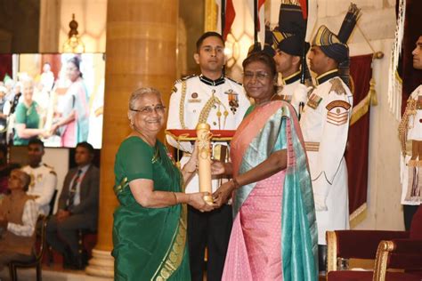 President Draupadi Murmu Presented Padma Awards Of The Year 2023