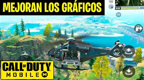 SE VÉ GENIAL MEJORAN LOS GRÁFICOS EN COD MOBILE CALL of DUTY MOBILE