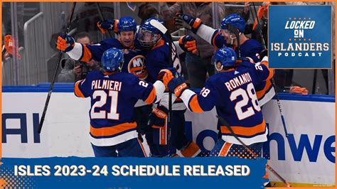 The New York Islanders 2023 24 Schedule Has Been Released We Break