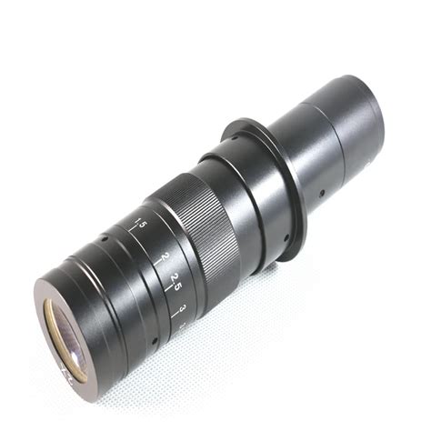 Free shipping 10X~180X Adjustable Magnification 25mm Zoom C mount Lens ...