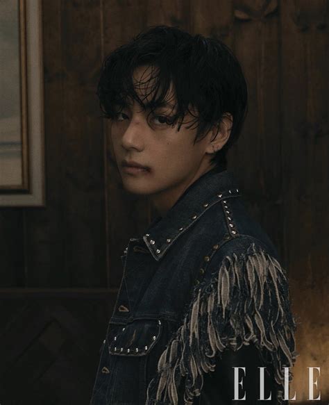 Pop Base On Twitter Bts Taehyung For Elle Korea