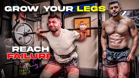 Digging Deep Brutal Leg Day In A Defict Youtube