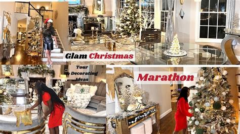 GLAM MAGICAL CHRISTMAS DECORATING IDEAS TOUR MARATHON CHRISTMAS