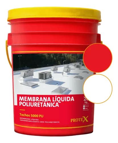 Protex 5000 Pu Techos Terrazas Membrana Liquida 20kg