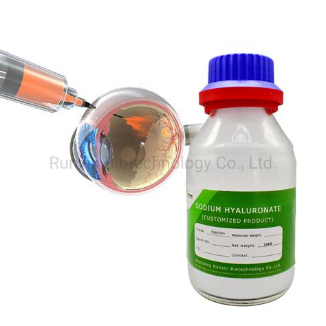 Ophthalmic Viscosurgical Solution Raw Material Injection Grade