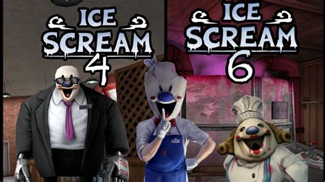 ICE SCREAM 4 BORIS VS ICE SCREAM 6 MATI YouTube