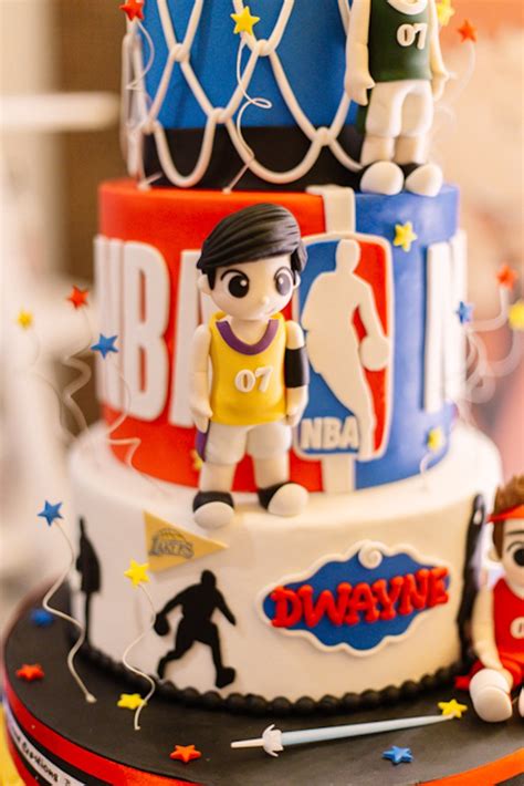 Kara S Party Ideas NBA Basketball Birthday Party Kara S Party Ideas