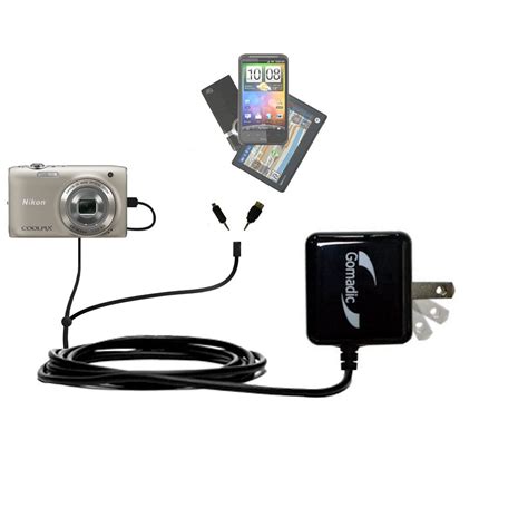 Gomadic Portable External Battery Charging Kit Suitable For The Nikon Coolpix S4100 Includes