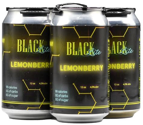 Black Apple Cider Lite Lemon Berry 6pk 12oz Can Legacy Wine And Spirits