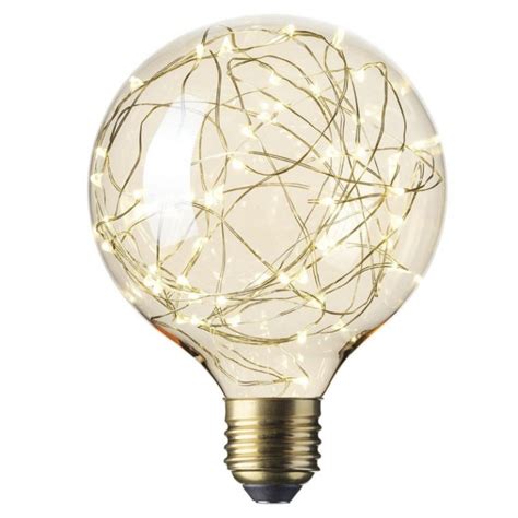 Calex Led Lamp Globe Xl Stars Gold Ø125mm E27 15w