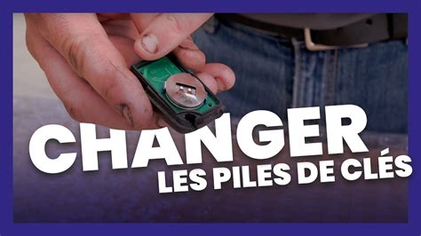 Tuto Changer Les Piles De Cl S Voiture Sans Permis Youtube