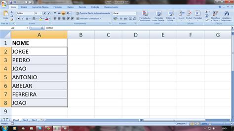 Excel Amador Por M Til Organizar Em Ordem Alfab Tica