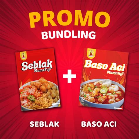 Jual Mamafuji Promo Bundling Seblak Bakso Aci Shopee Indonesia