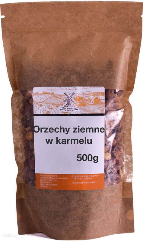 Młyn Kopytowa Orzechy Ziemne W Karmelu 500g Ceny i opinie Ceneo pl