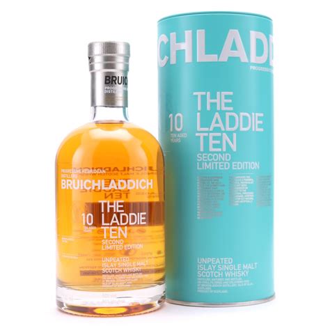 Bruichladdich The Laddie Ten 10 Year Old 2nd Edition Whisky Auctioneer