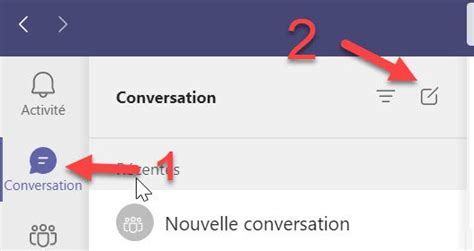 Comment Converser Avec Un Groupe Dans Microsoft Teams