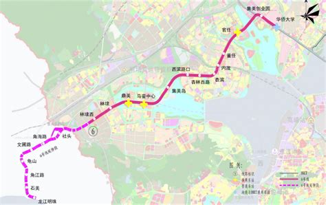 厦门地铁6号线角美延伸段什么时候通车？6号线漳州（角美）延伸段预计2024年通车 厦门便民网