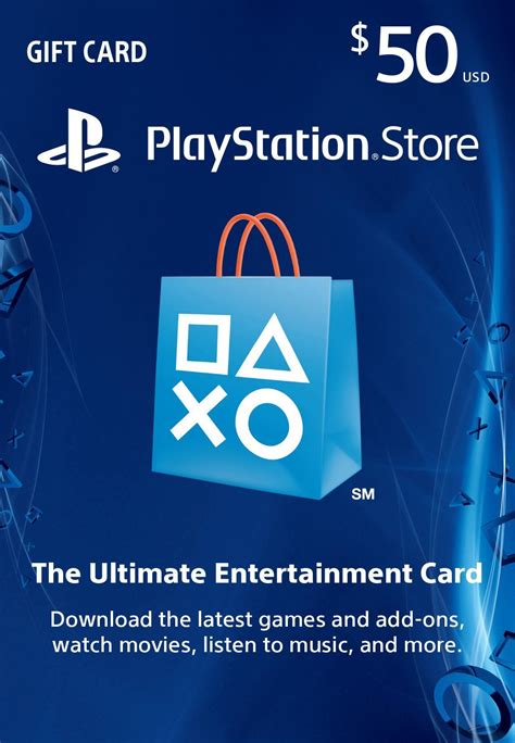 PSN Card 50 USD | Playstation Network US digital