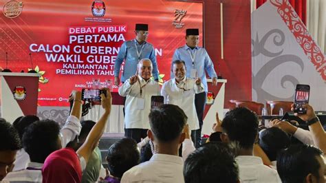 Debat Pilgub Kaltim Isran Hadi Vs Rudy Seno Sumber