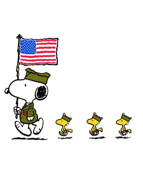 God Bless Our Veterans Snoopy Love Snoopy Snoopy And Woodstock