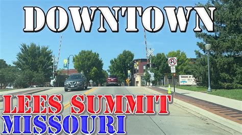 Lee S Summit Missouri 4K Downtown Drive YouTube