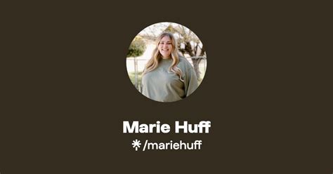 Marie Huff Instagram Linktree