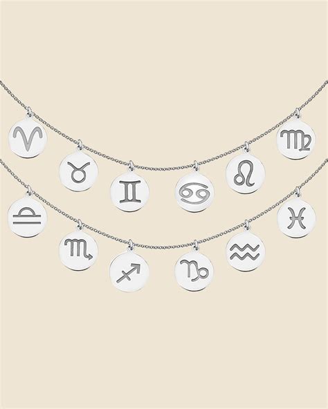 Sterling Silver Zodiac Necklace