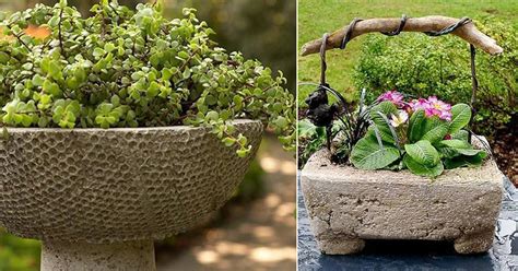 How To Make Hypertufa Pots Recipe Balcony Garden Web