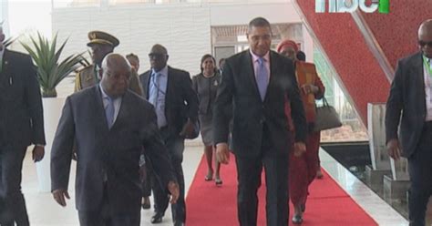 Jamaican Prime Minister arrives in Namibia for four day official visit ...