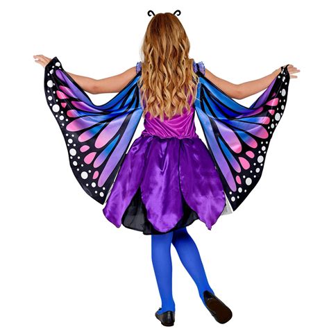 D Guisement Papillon Bleu Rose Fille D Guisement Enfant Rue De