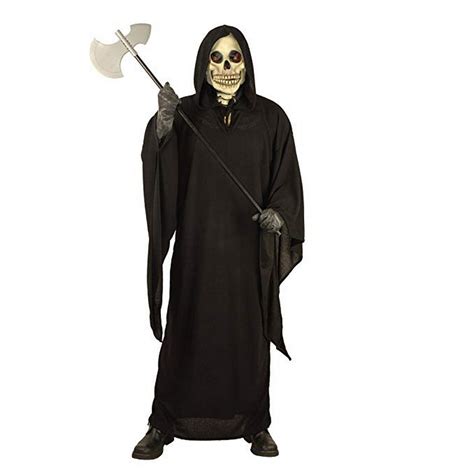 Halloween Grim Reaper Homespun Adult Costume