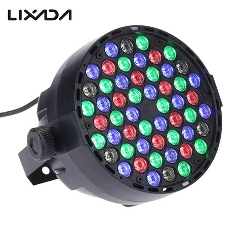 Lixada Dmx Rgbw Led Stage Par Light Strobe Professional Channel