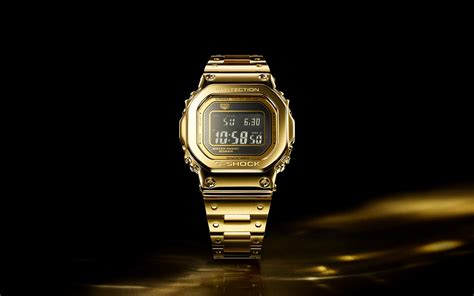 Casios Most Expensive G Shock In 18k Pure Gold Marks 35 Years Daily