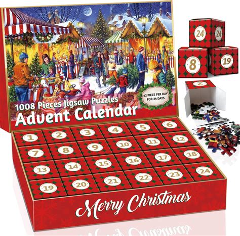 Amazon.com: Puzzle Advent Calendar 2024 for Kids, Boys, Girls, Families