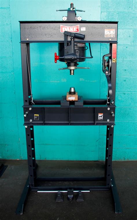 Dake Ton Hand Operated Hydraulic H Frame Press H Norman Machine